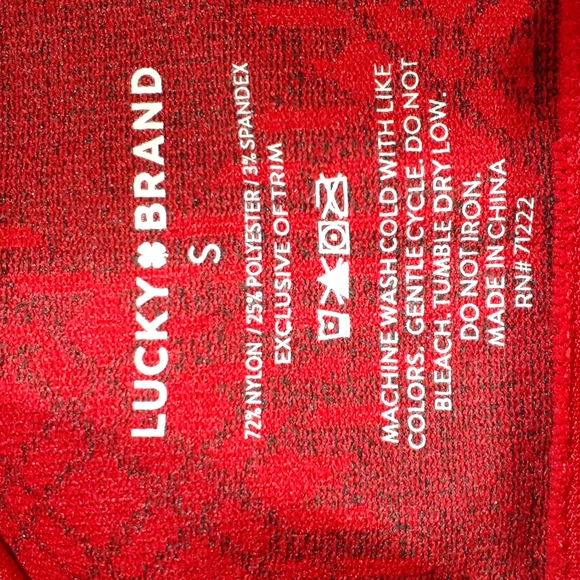 LUCKY BRAND SEAMLESS COMFORT BRA. - Picture 6 of 6